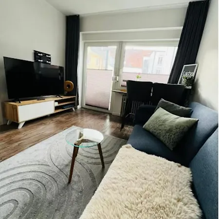 Daire Old Town Apartment,mit Renovierten Bad Ingolstadt
